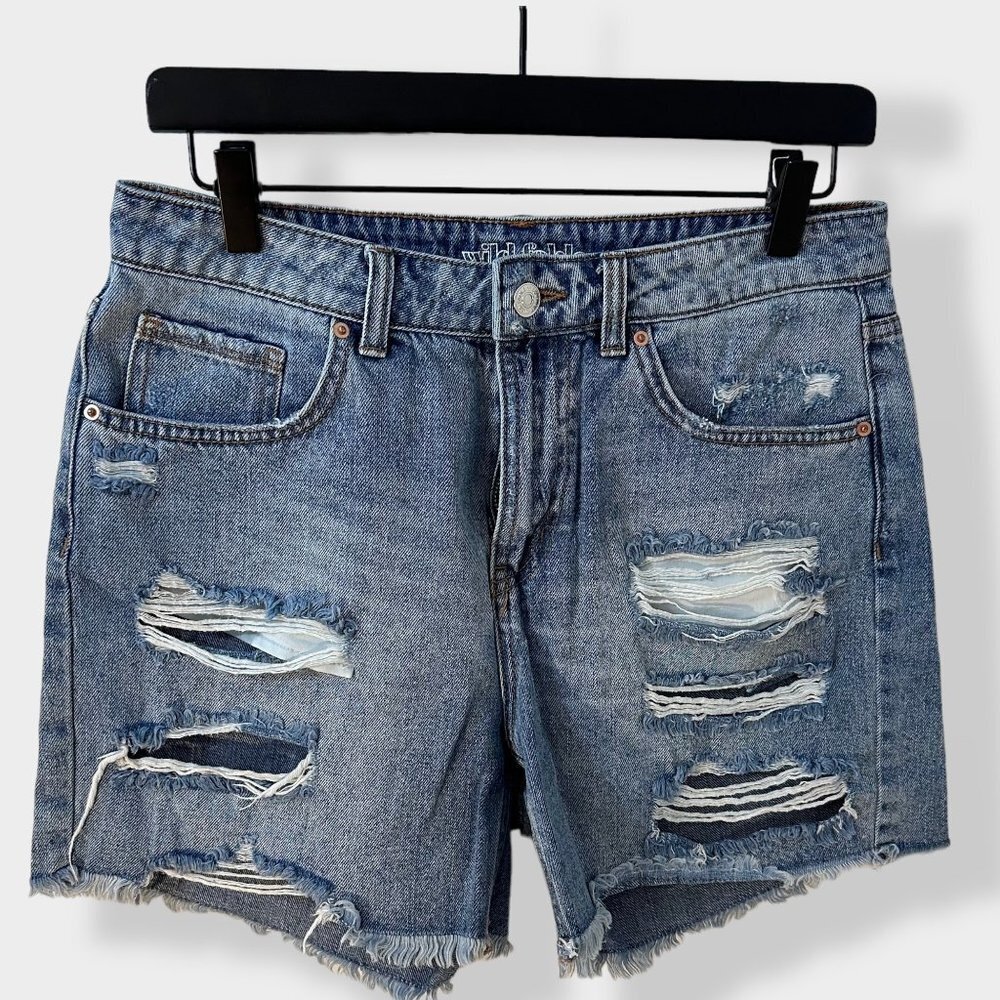 Wild Fable Distressed‎ Jean Shorts 8